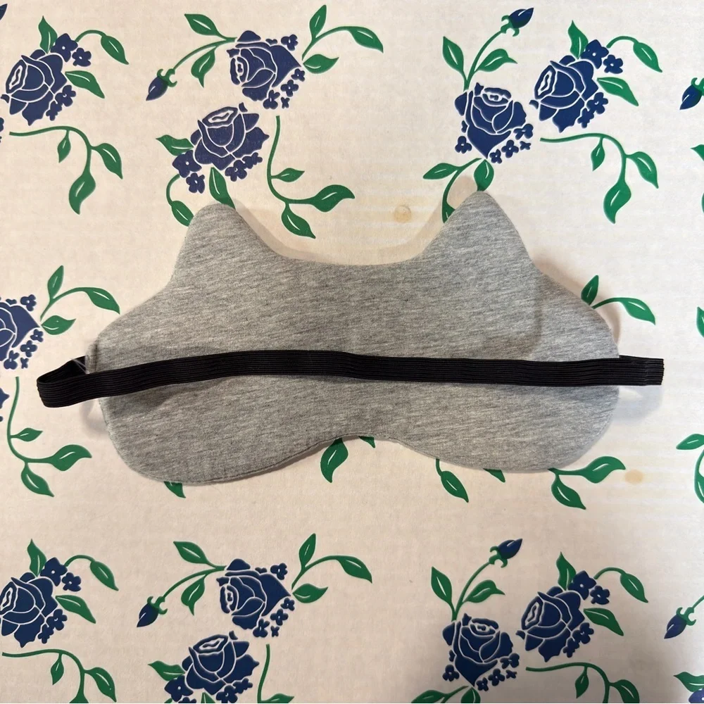 Cat Nap Gray Sleeping Eye Mask